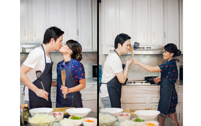 indoor engagement session at home