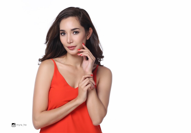 Myra Ho Posh Nails Advertising celebrity shoot